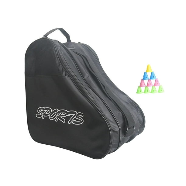 Bolsa para patines de ruedas, bolsa para zapatos de patinaje, bolsa  ajustable portátil de gran capacidad para patines en línea, bolsa para  patinaje Rosa Sunnimix Almacenamiento de patines