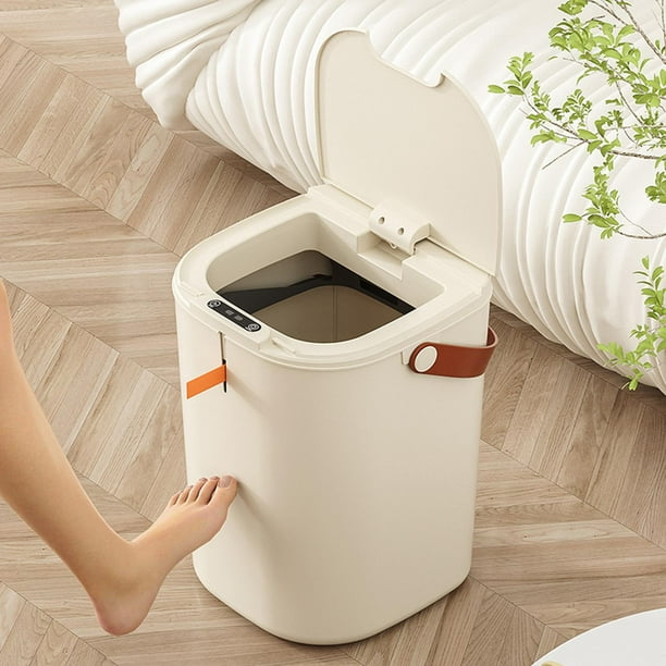 Papelera de inducción inteligente, papelera inteligente, papelera estrecha,  papelera de movimiento a BLESIY bote de basura de cocina