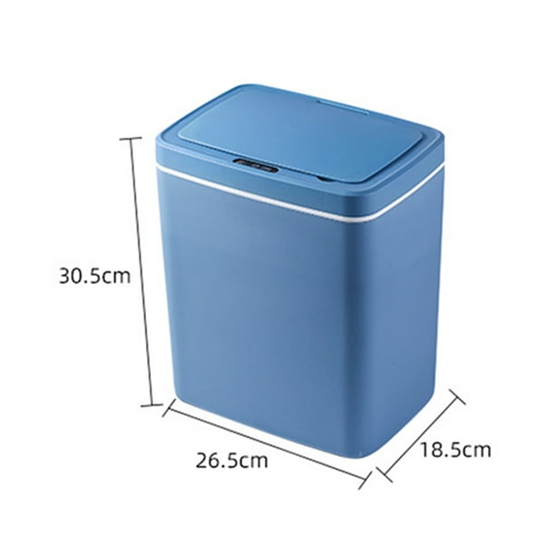 Cubos de basura y reciclaje extraíble con apertura automática - 14/14L