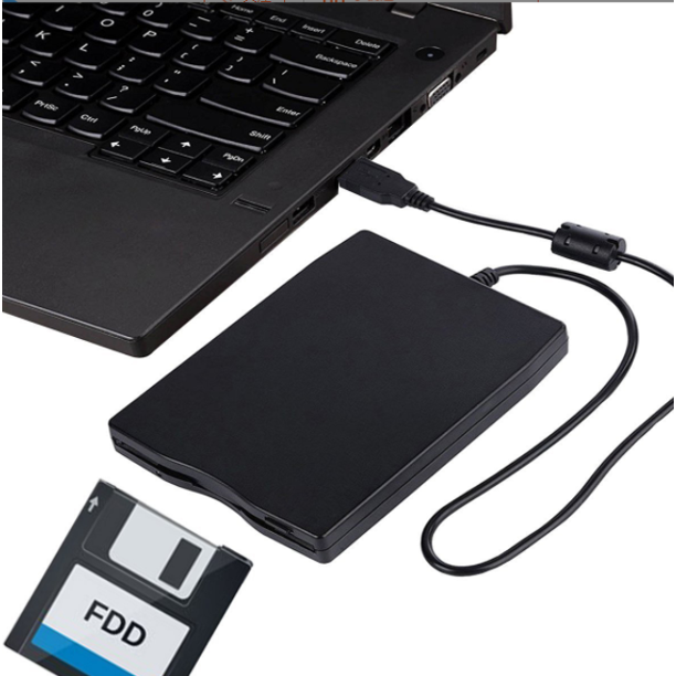  Unidad de disquete USB FDD externa de 1.44 MB para PC