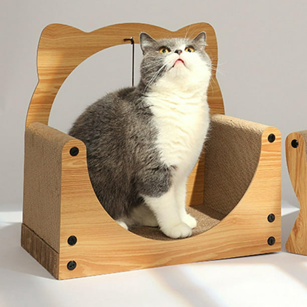 Lahas Rascador de pared para gatos, protector de muebles para gatitos,  tabla de rascar de sisal para gatos, montaje en pared para gatos de  interior : Productos para Animales 