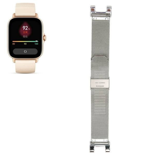 Comprar Correa de malla metálica para Xiaomi Mi Band 8 Pro, repuesto de  pulsera inteligente, correa de reloj de acero inoxidable