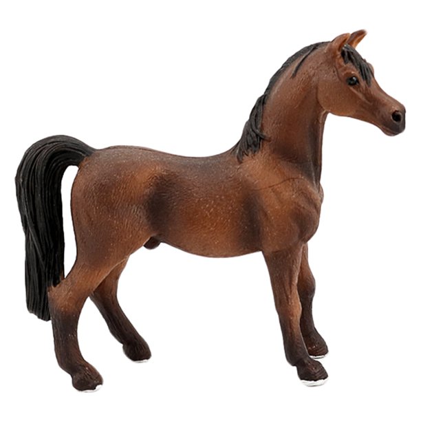 Figura de animal realista, sólida, de plástico, figura de caballo de juguete,  modelo de animal de es Sunnimix Figurilla de caballo