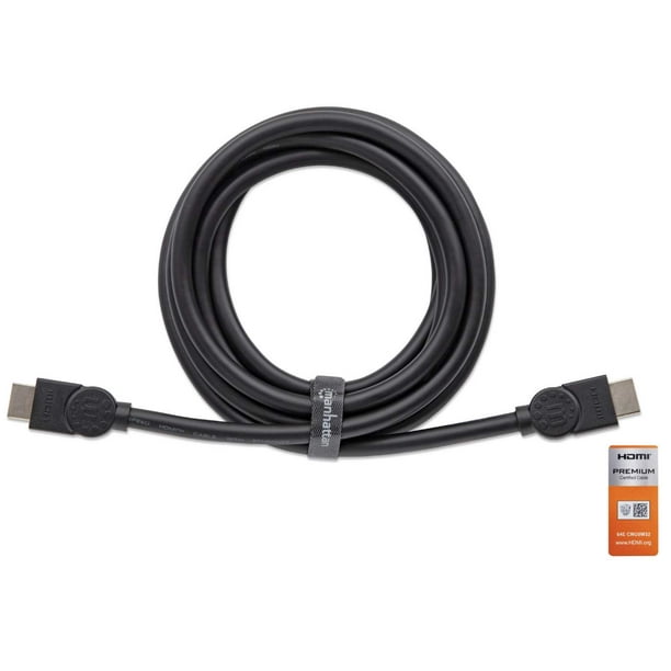 Cable HDMI True 4K de alta velocidad con Ethernet de 1,8 m - 2L