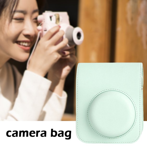 Bolsa de almacenamiento Funda de cuero PU para cámara Fujifilm