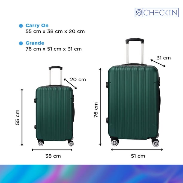 Oferta : pack 2 maletas grande y mediana por 104 euros
