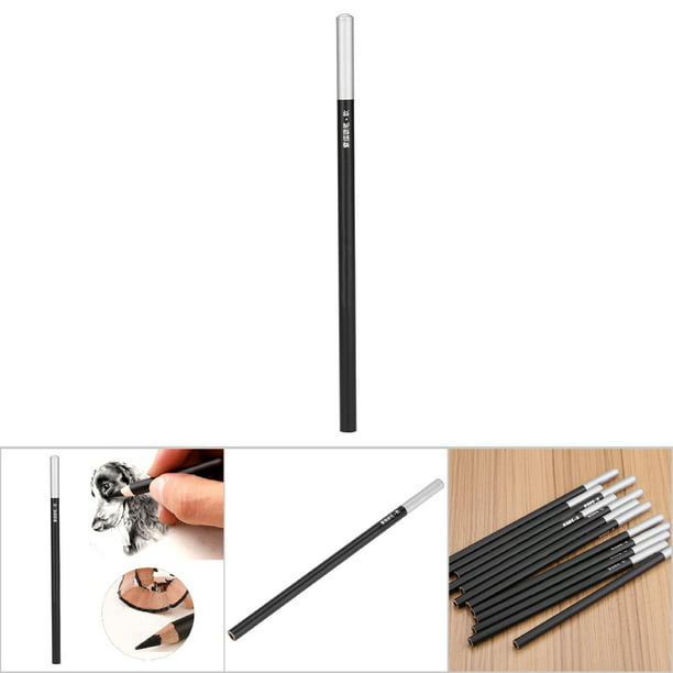Comprar Lápices de carbón de dibujo blancos profesionales, juego de lápices  de dibujo a lápiz estándar, 3 uds.