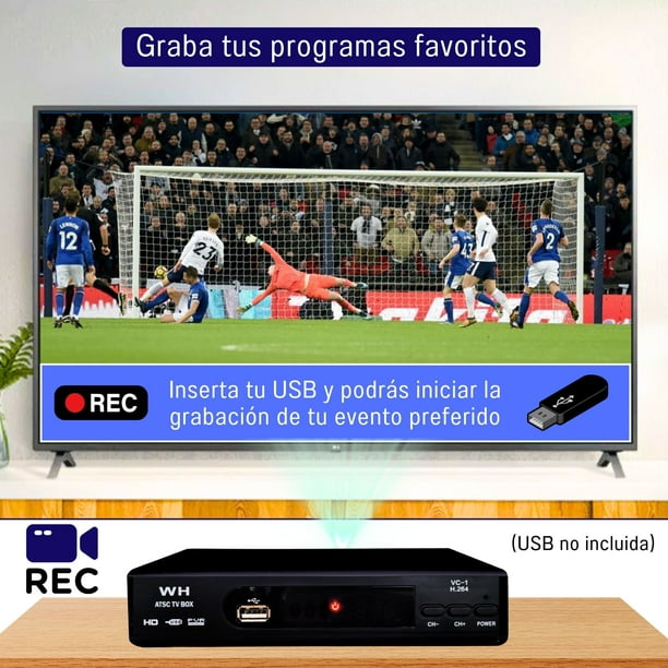 Decodificador TV Convertidor Digital HDMI 1080p TV FULL HD DOSYU DY-ATC-02