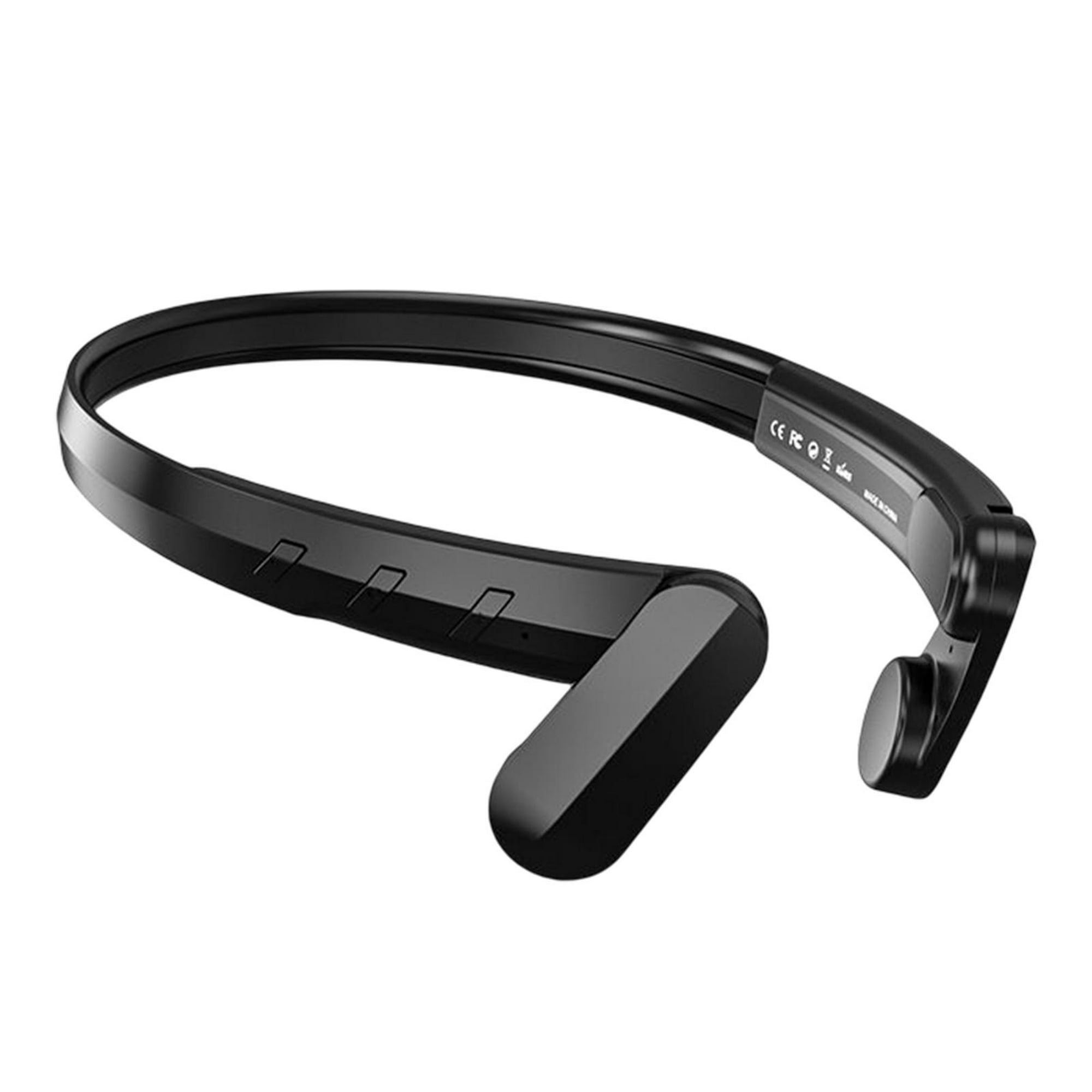 Auriculares inalámbricos V5.1 PRO compatibles con Oppo Reno 10x Zoom IPX3  Bluetooth Touch impermeable/sudor/reducción de ruido con micrófono (negro)
