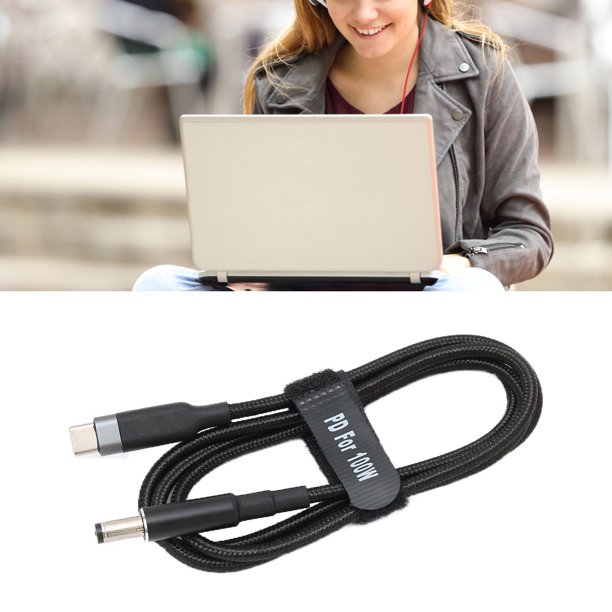 Cargador USB-C para ordenador portátil, 100W