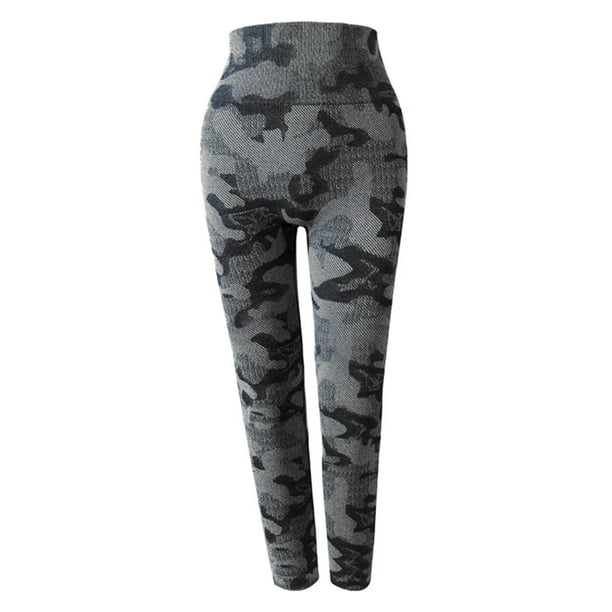 Pantalones De Yoga Pantalones deportivos sexy para mujer Ropa deportiva  transpirable de leopardo de cintura alta (Negro L) Tmvgtek Para Estrenar