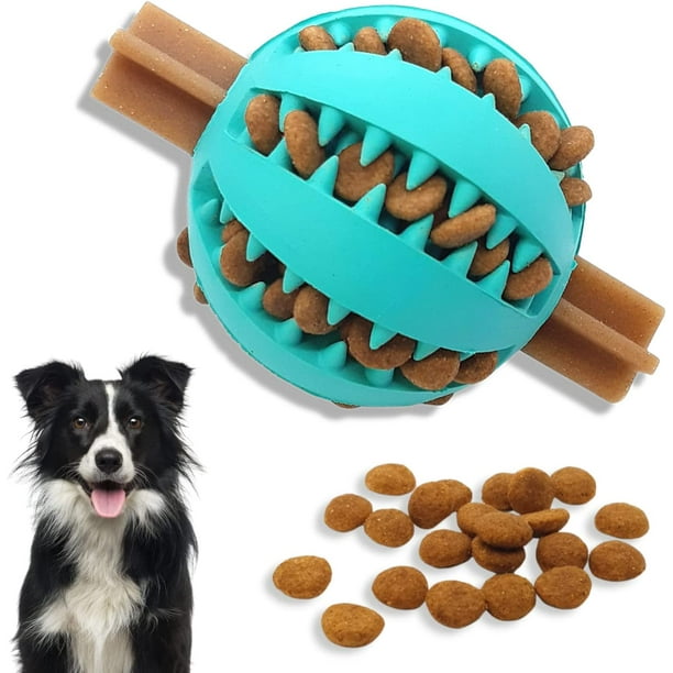 Pelota de juguete para perros (7 CM, AZUL)-Juguetes interactivos