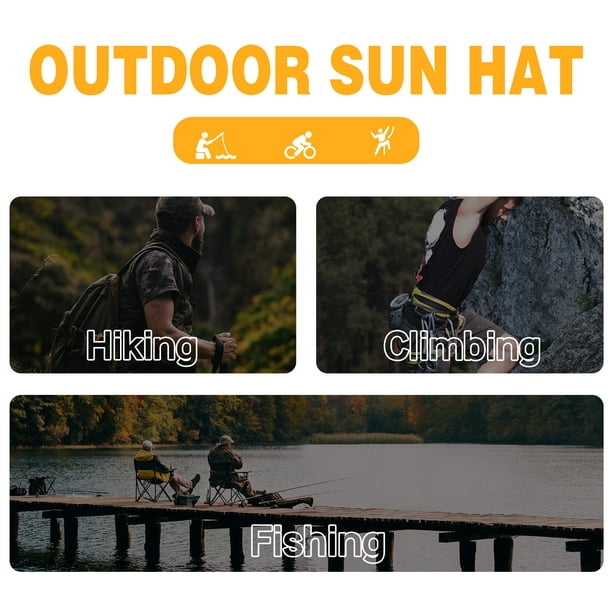 Sombrero Sombrero para el sol de ala ancha con protección UV