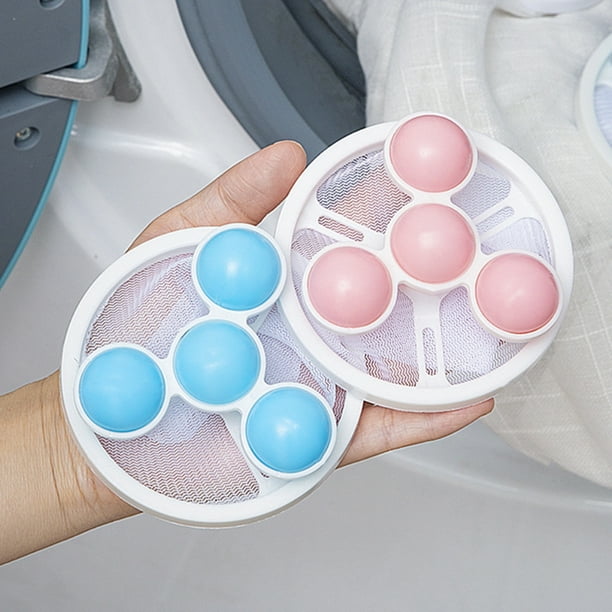 Bolas de lavado de ropa, 3 piezas Lavadora de burbujas de empuje Bolas de  lavado de burbujas de empuje Bolas de lavandería Características mejoradas