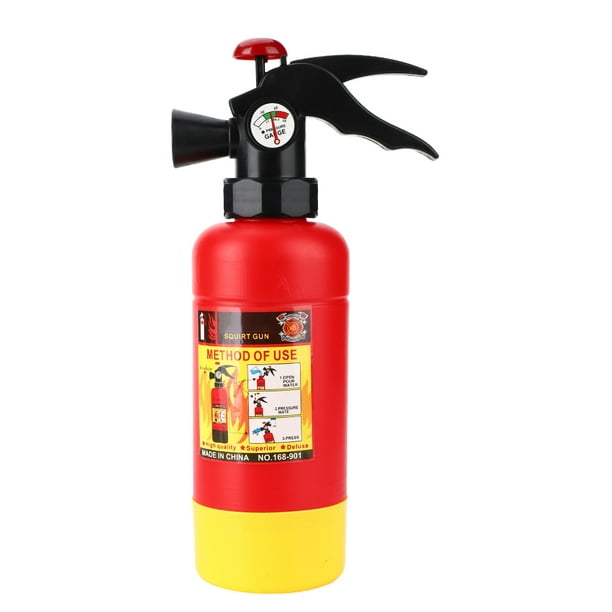  8 extintores de incendios de juguete, extintor de incendios de  4 pulgadas con diseño vívido, mini bomberos de agua realistas para  suministros de fiesta en la playa, lucha contra la piscina