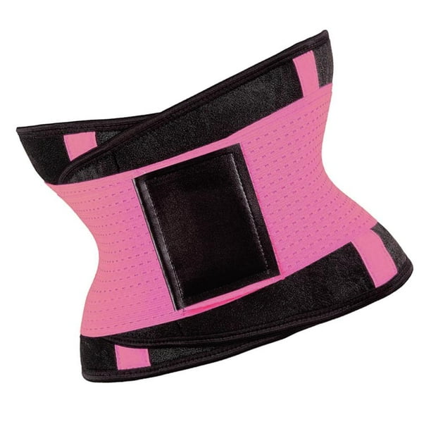 Cinturones Transpirables para Mujer Corsé Adelgazante cinturo Adelgazante  In Stretch - Rosa 2XL BLESIY Entrenador de cintura para mujer