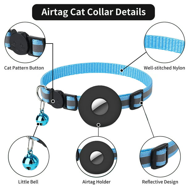 Collar localizador para mascotas, collar localizador para gatos, bonito collar  GPS para gatitos, loc VoborMX