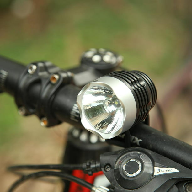 Luz LED para bicicleta, luz delantera para bicicleta de alta