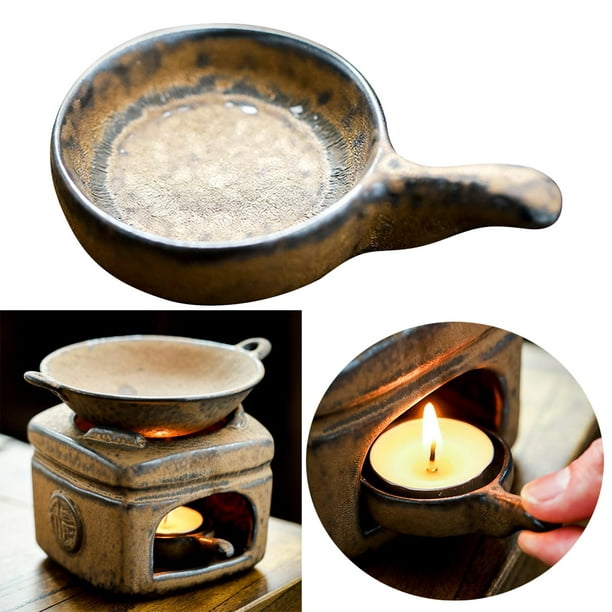 Quemadores de aceite para aceites esenciales, cera de cerámica, quemador de  aceite esencial, difusor de aroma, quemador decorativo de aromaterapia