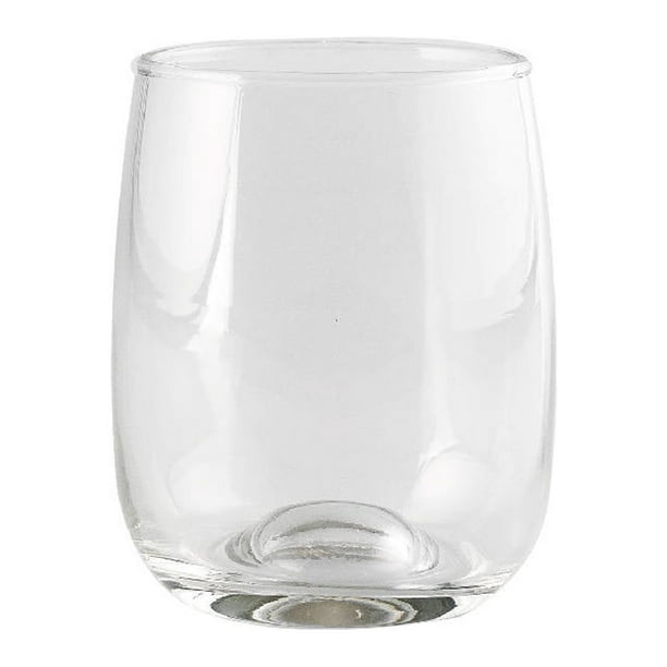 Juego 6 Vasos Agua Ondas Cristal 265 Ml a precio barato