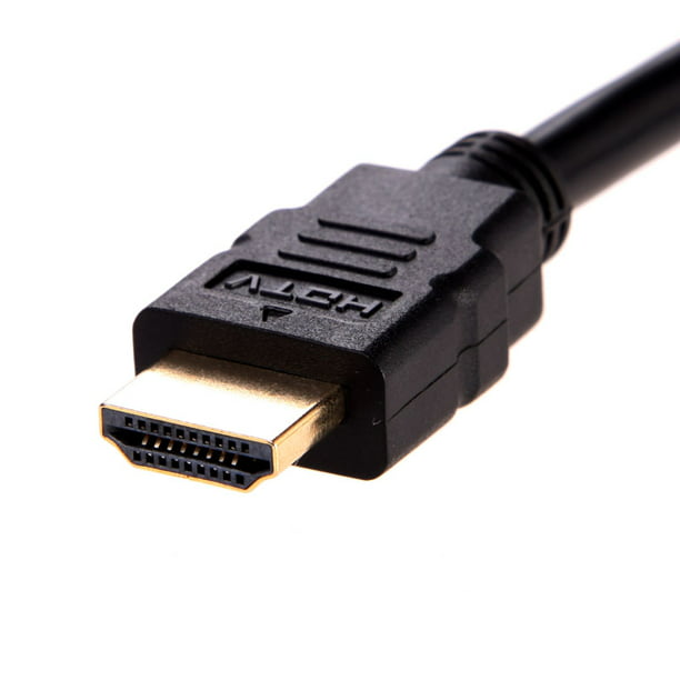 Cable HDMI Kuymtek compatible con RCA, adaptador de cable macho a 3RCA AV