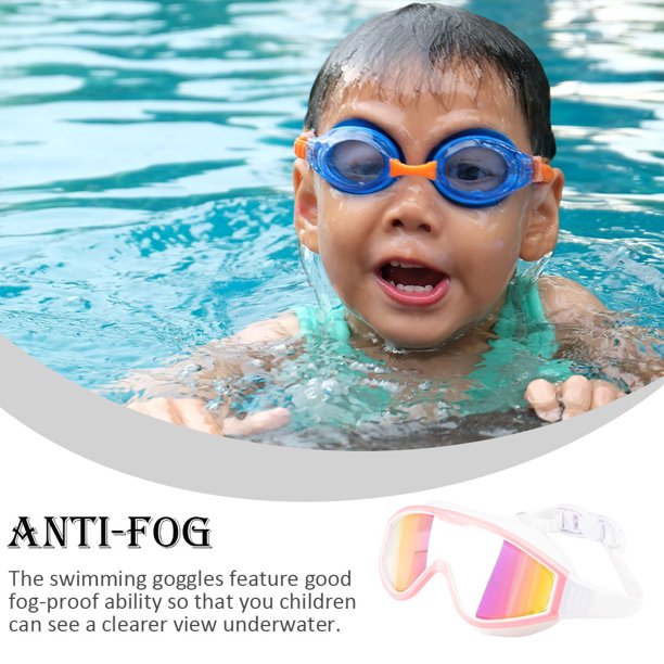 Gafas de natación para bebé rosa