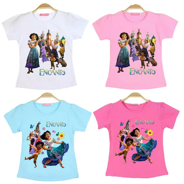 Em promoção! Novo Encanto Mirabel Roupas De Crianças T-shirts Disney  T-shirts Para Crianças Desenhos De Moda Kawaii Anime Tops Menino Roupas De  Menina De Camiseta