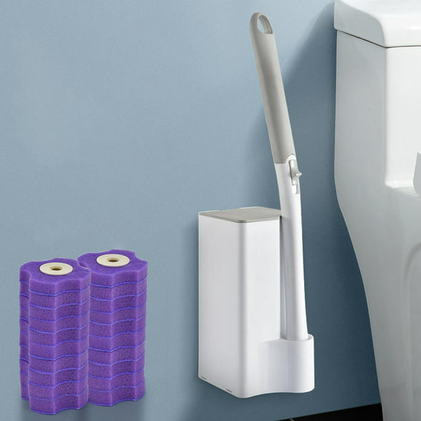 escobilla baño Silicona con Secado rapido - escobillas de baño para Pared -  escobillero baño Silicona - escobilla WC - escobillas de baño Silicona -  Magic Brush WC de Limpieza Profunda : : Hogar y cocina