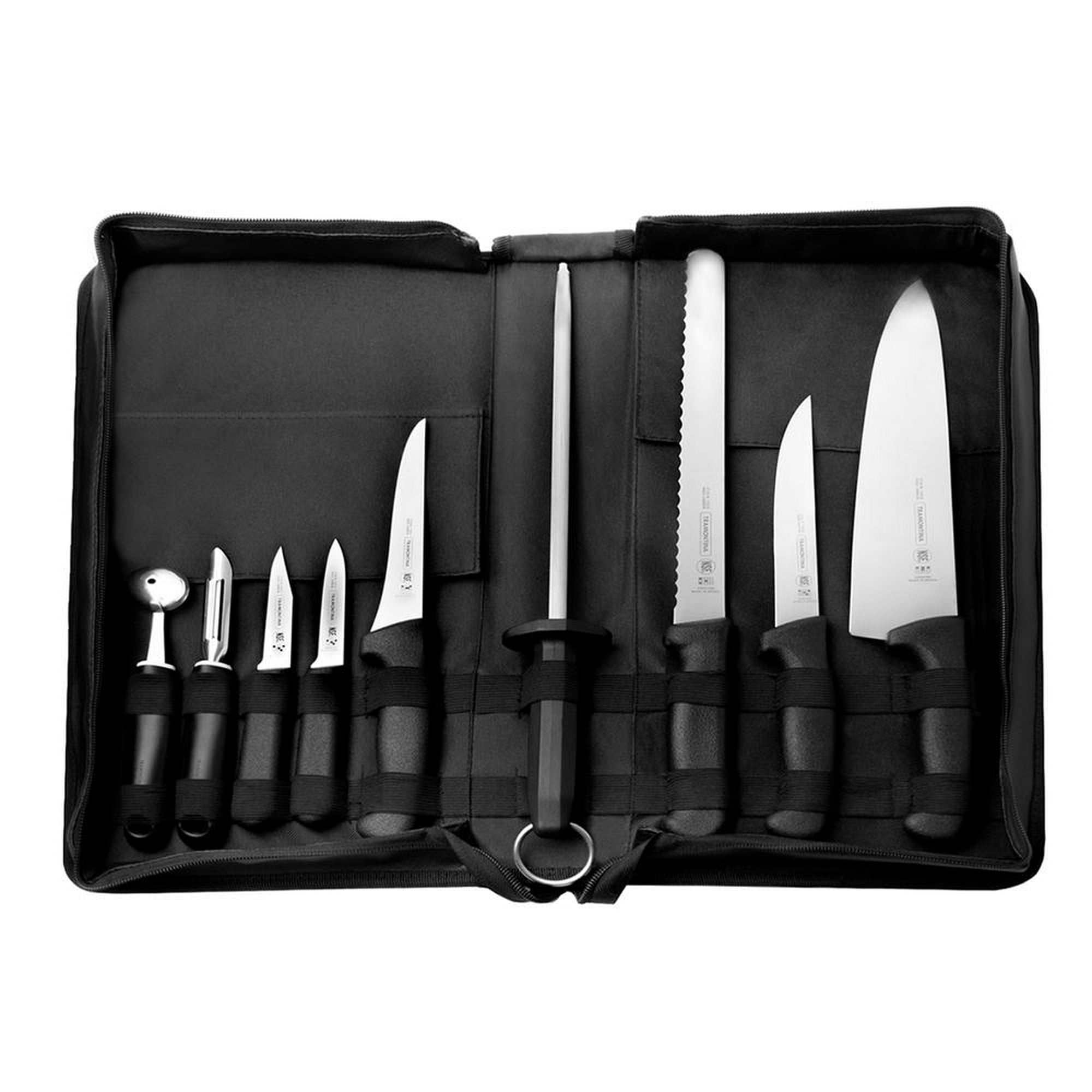 Afilador de cuchillos profesional de acero inoxidable para cocinero, kit de  afilado de cuchillos para el hogar, herramientas de sistema de sujeción