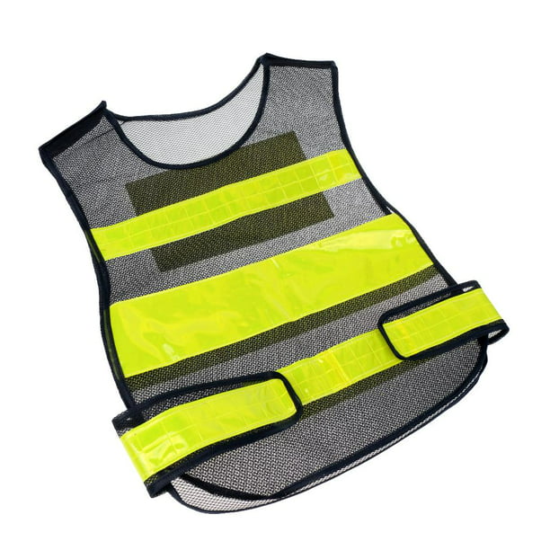 Chaleco de seguridad de alta visibilidad Premium Surveyor con tiras  reflectantes Suave y XL Naranja Cola Chaleco de seguridad para ropa de  trabajo