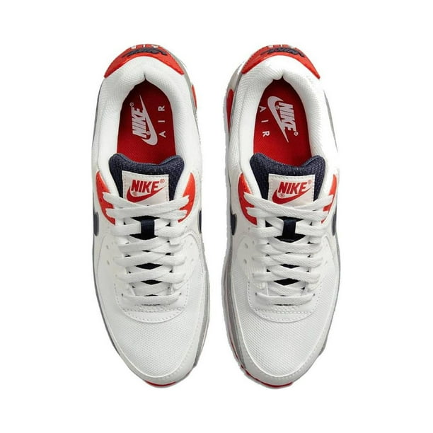  Nike Air Max 90 Essential - Tenis para hombre, blanco