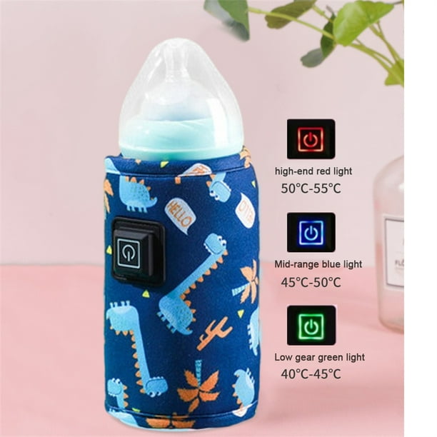 Advancent Calentador de biberones USB para bebé, termostático de