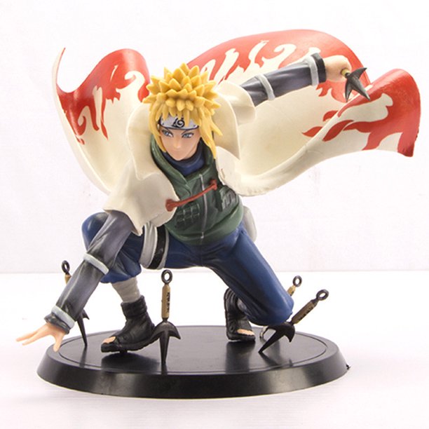 Figuras de Naruto de Pvc, estatuilla de Anime de Minato, norikaze