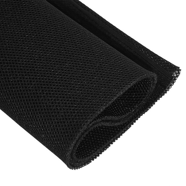  1 pieza de tela de tul negro para parlantes, 63 x 40 pulgadas /  63.0 x 39.4 in : Electrónica