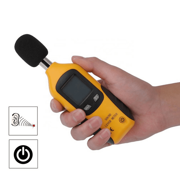 Medidor de nivel de sonido digital medidor de decibelios - China Medidor de  sonido, ruido medidor