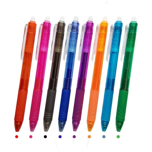 Set de 4 Recargas para Bolígrafo de Gel Borrable de 3 Colores