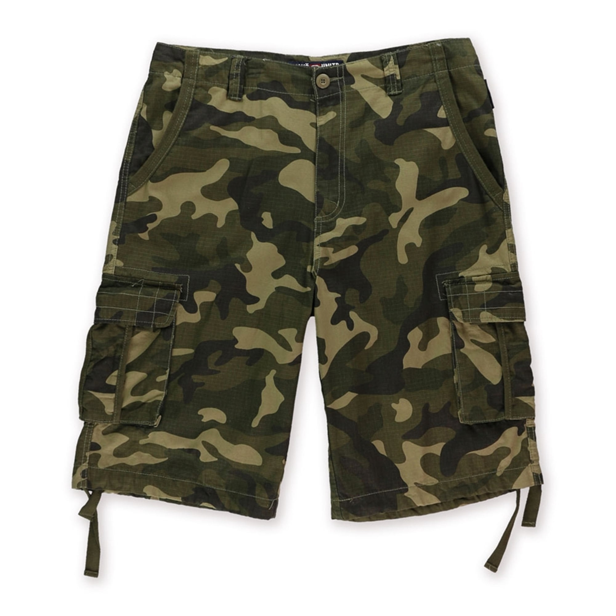 Ecko Unltd. Pantalones cortos cargo informales de camuflaje Cliffside para  hombre, verde, 34 Ecko Unltd. Carga