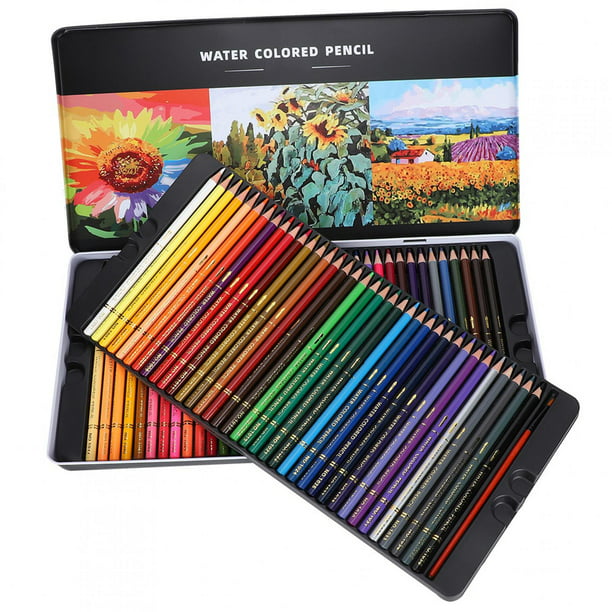Lápices de colores para pintar 72 lápices de colores lápices de colores  profesionales, lápices de colores de agua, para estudiantes de escuela que  pintan niosArtAndCraft Fyydes Descripción de la referencia