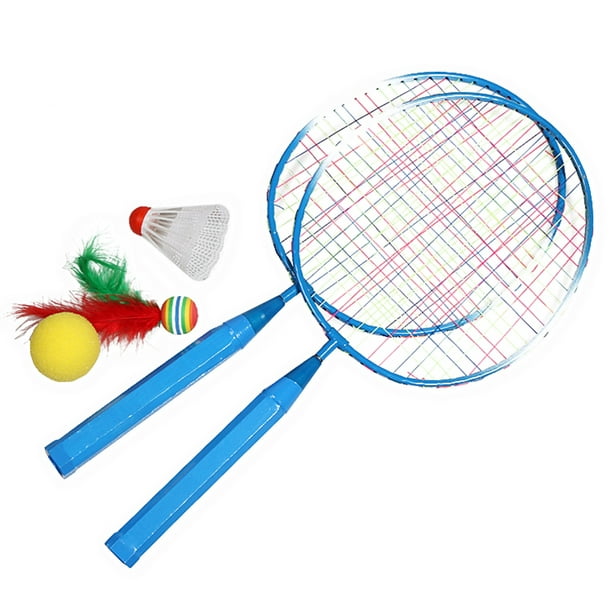 Raqueta de de bádminton duradera para con pelota de y juego de volante de  bádminton para jugadores principiantes, bebé de jardín de Sunnimix Raquetas  de bádminton