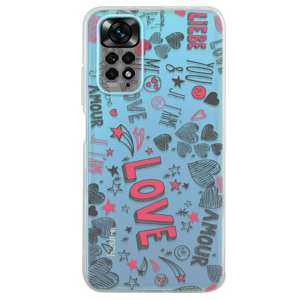 Funda Para Xiaomi Redmi Note 11 Estrellas Azules, Uso Rudo, InstaCase  Protector para Xiaomi Redmi Note 11 Antigolpes, Case Estrellas Azules