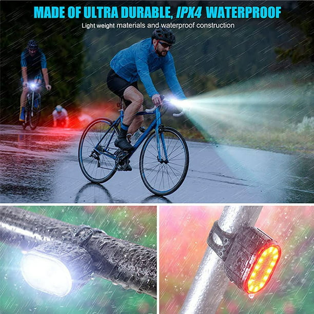 Luz delantera bicicleta 5 led waterproof