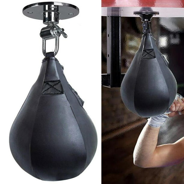Saco de boxeo de cuero personalizado sin relleno Ideal para kickboxing,  ejercicio de gimnasio -  México