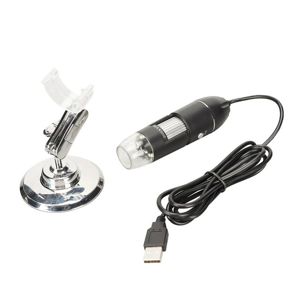  Microscopio USB 1600X, cámara de vídeo portátil 2MP