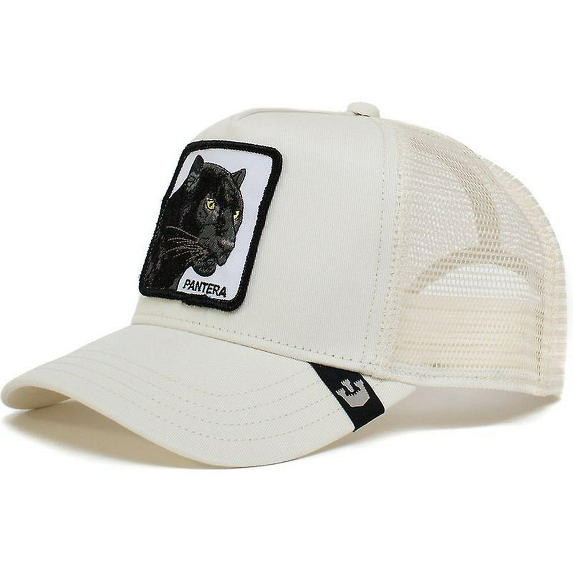 Gorra de béisbol de deber uniforme de malla negra blanca de la gorila del  oficial de la seguridad