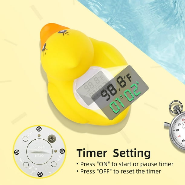 Termómetro de agua digital, termómetro de agua flotante Termómetro