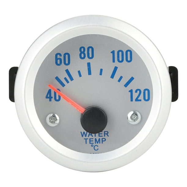 Medidor de temperatura del agua Medidor de temperatura Pantalla digital LED  Medidor de temperatura del agua reloj de temperatura para coche reloj de temperatura  coche medidor temperatura auto digital : : Coche