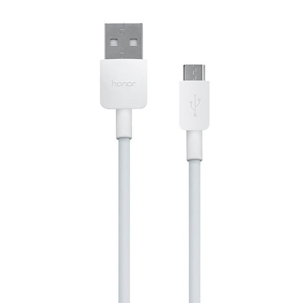 Cable USB-C original de 10 pies para Honor 9X con carga rápida y  transferencia de datos. (blanco/0.118 in)