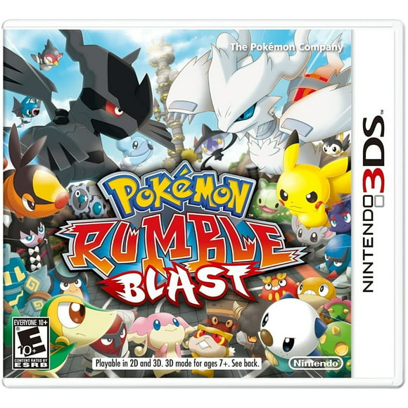 pokemon rumble blast nintendo 3ds juego físico nintendo nintendo 3ds