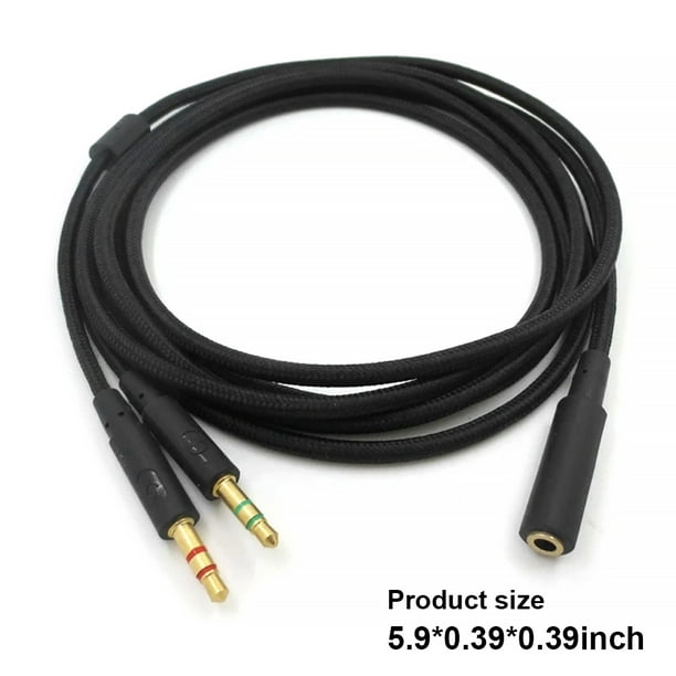 Cable de Extensión para Auriculares - 3,5 mm, 4 Posiciones
