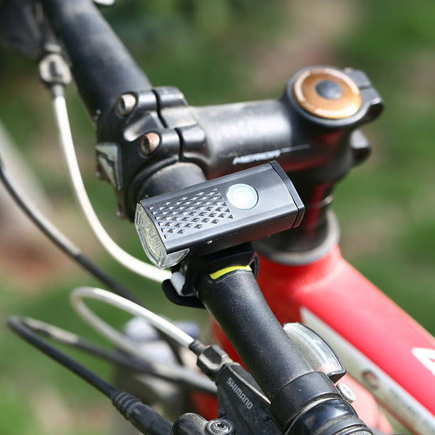 Juego de Luces de Bicicleta Recargables por USB, LED, Impermeables, con  Faros Delanteros y Luz Trasera de Tmvgtek